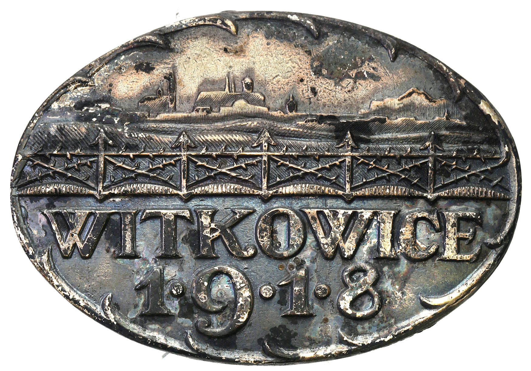 II RP. Odznaka pamiątkowa Witkowice 1918